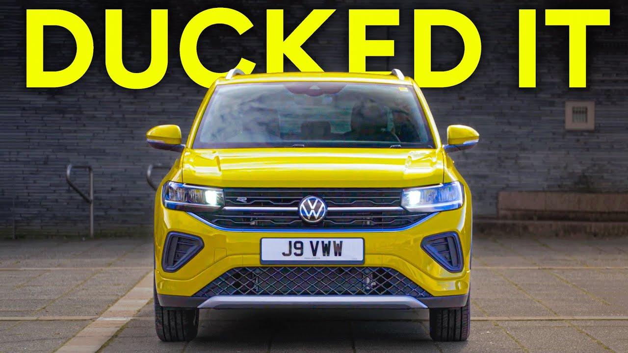 yellow vw t-cross