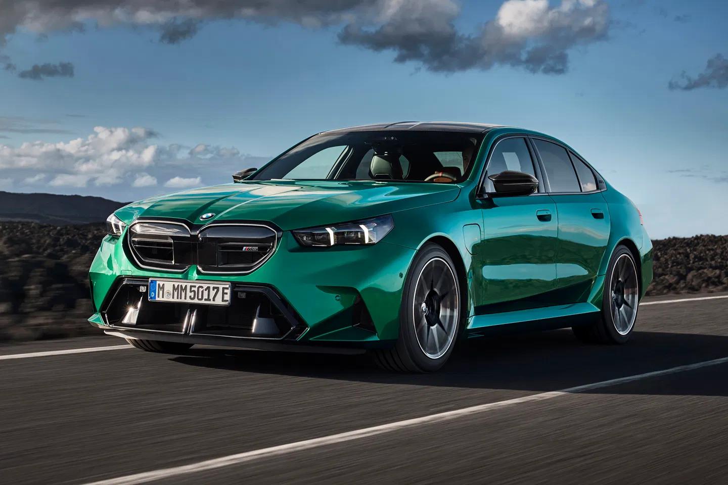 Green BMW M5