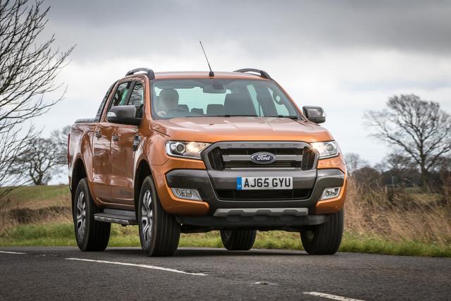 Ford Ranger driving