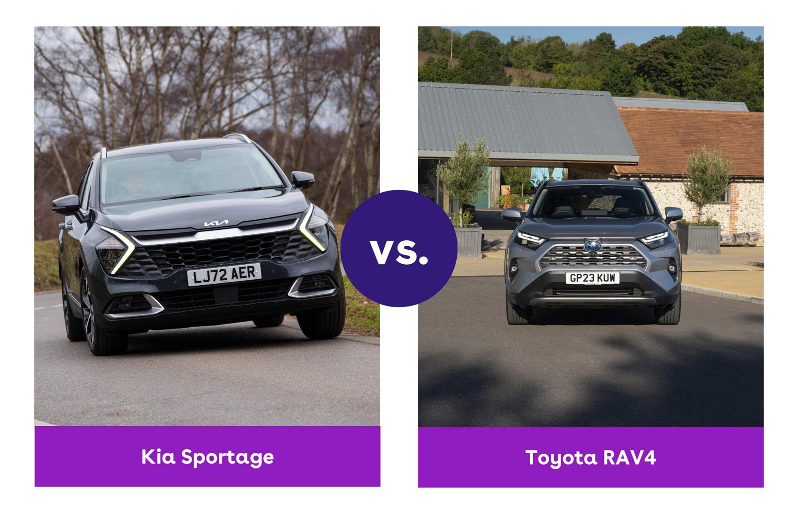 Kia Sportage vs. Toyota RAV4 header