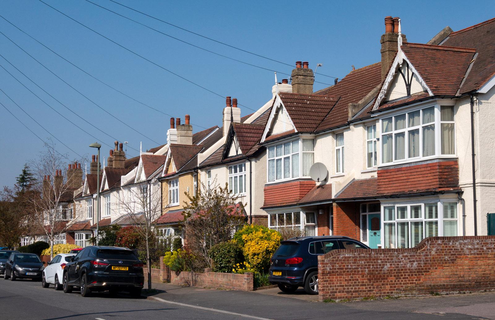 a home in the UK with dedicated parking