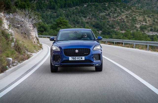 Jaguar E-Pace driving