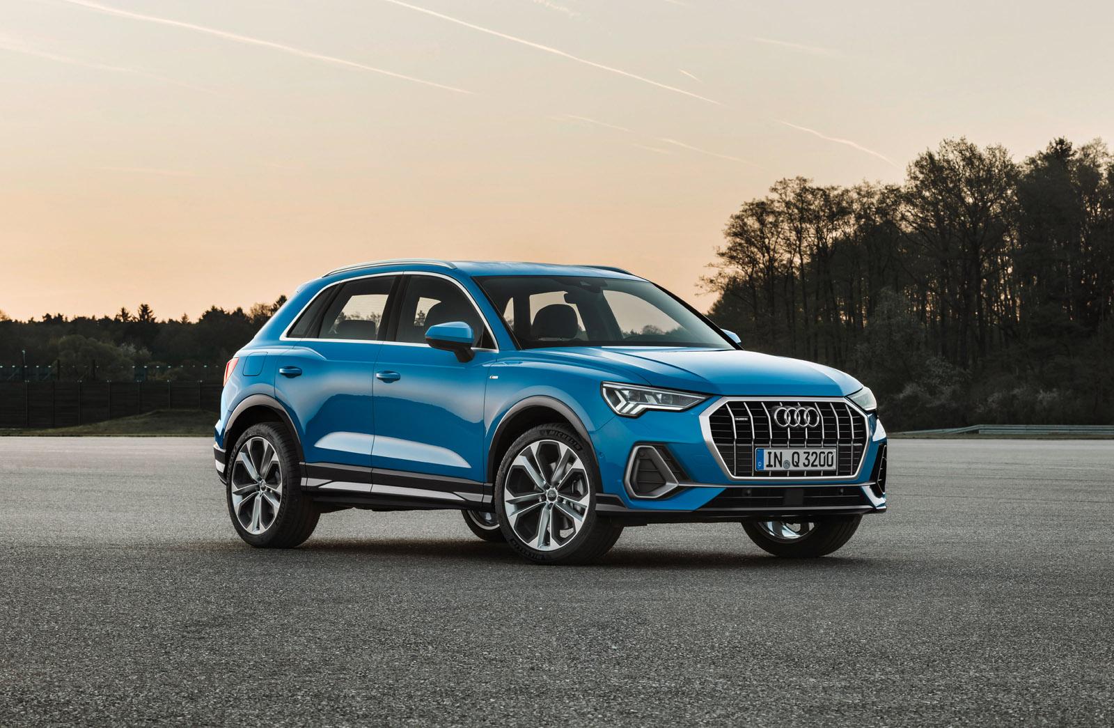 Audi Q3 front three quarters
