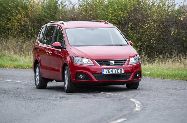 SEAT Alhambra front three quarters