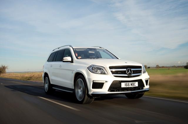 Mercedes GL-Class front three quarters