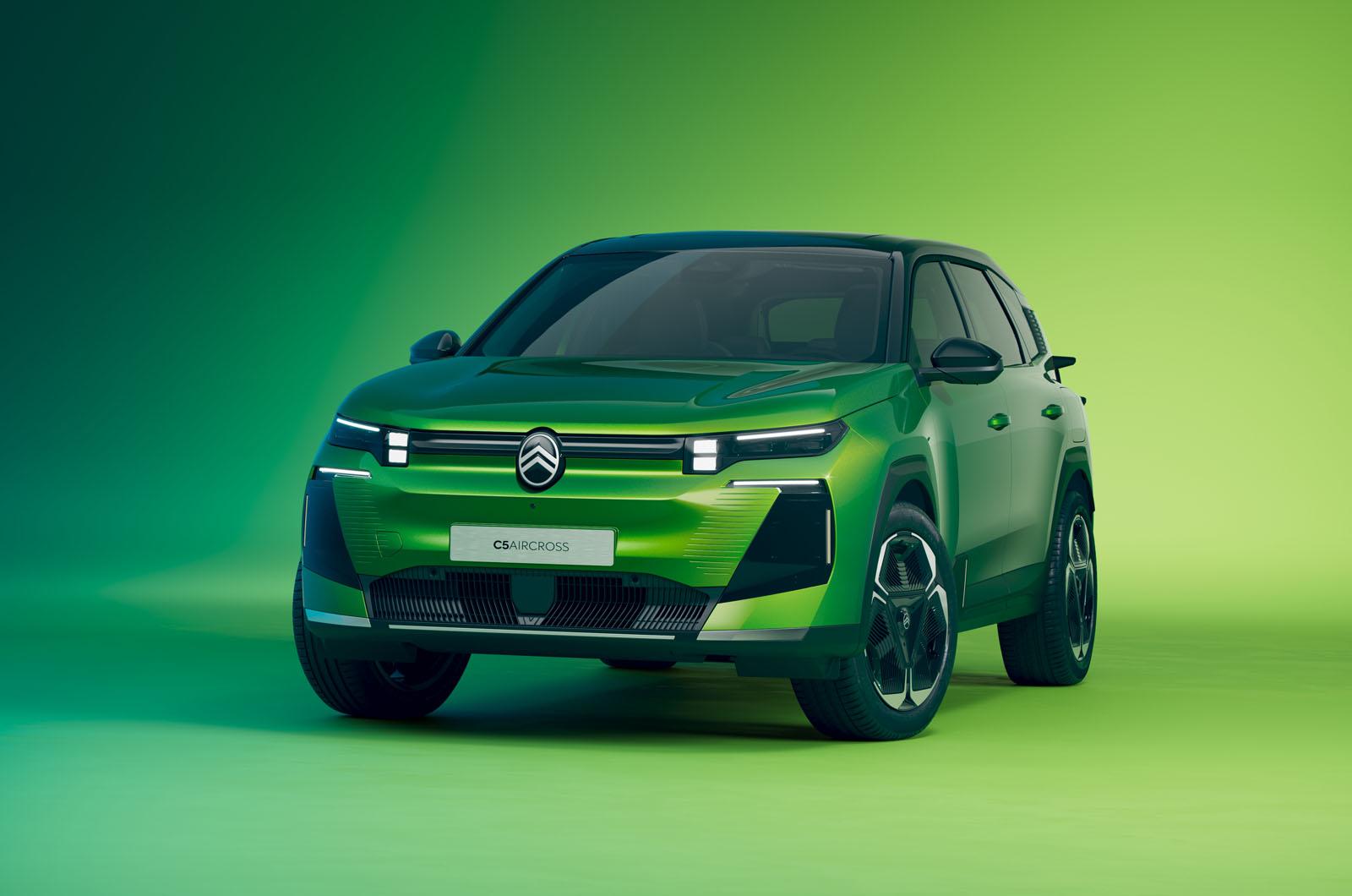 Green Citroen C5 Aircross
