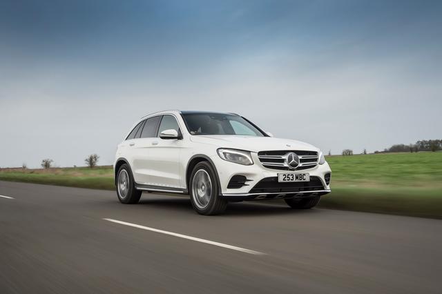 Mercedes GLC front three quarters