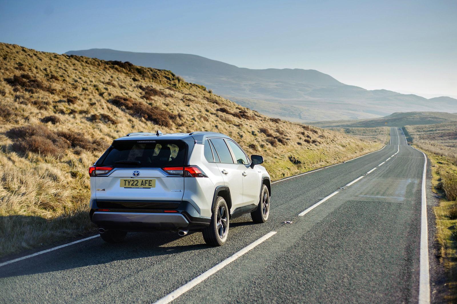 Toyota RAV4 driving