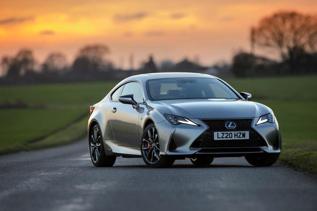 Lexus RC front three quarters