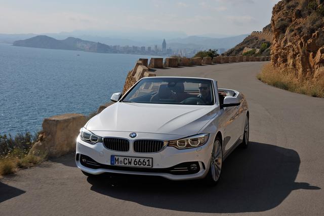 BMW 4 Series driving