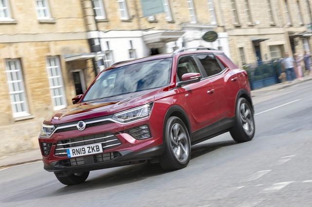 SsangYong Korando driving