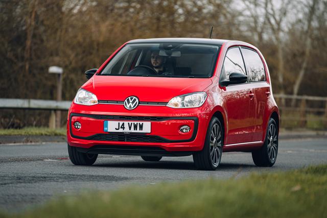 Volkswagen Up driving