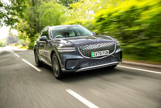 Genesis GV70 Electrified driving