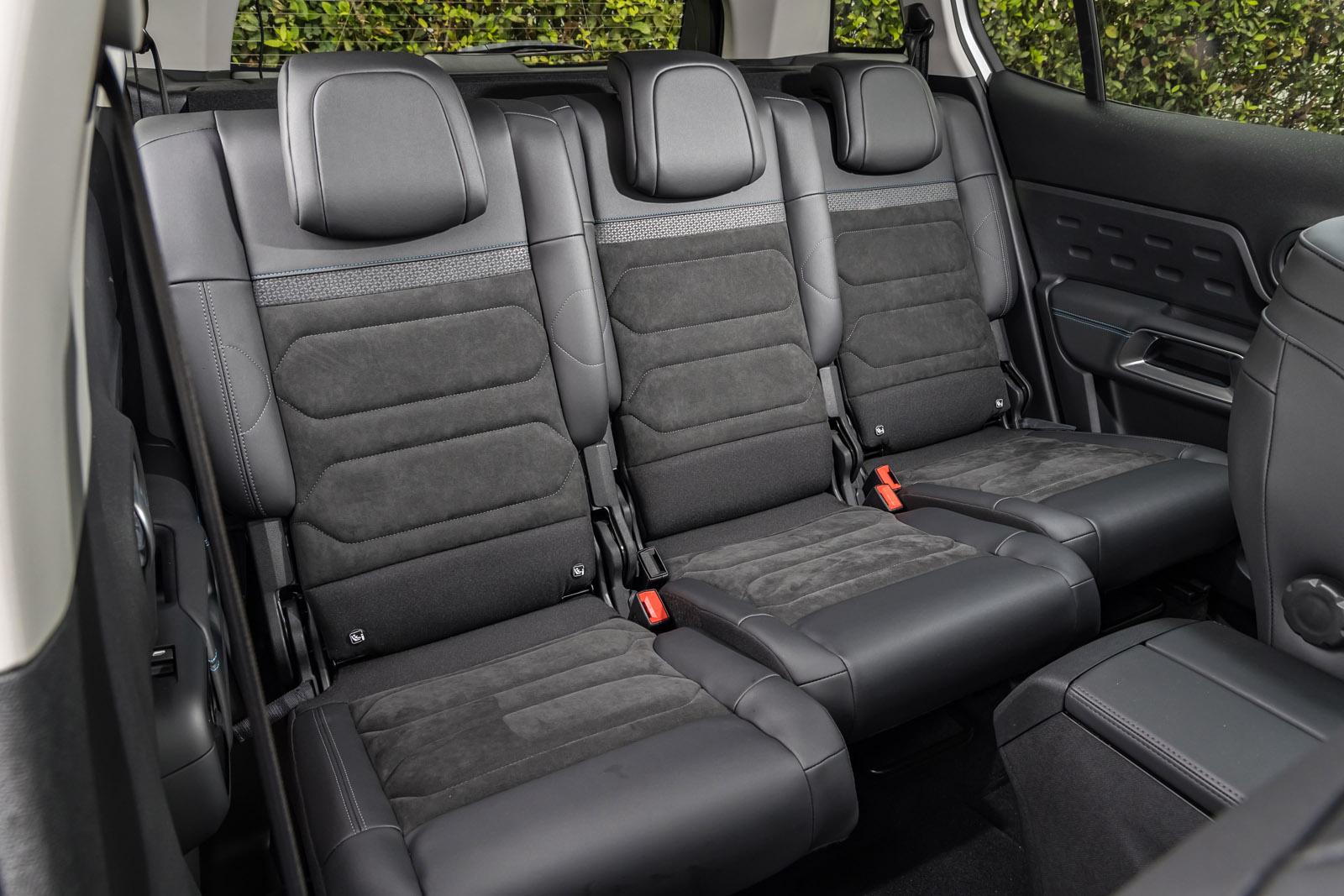 Citroen C5 Aircross rear seats