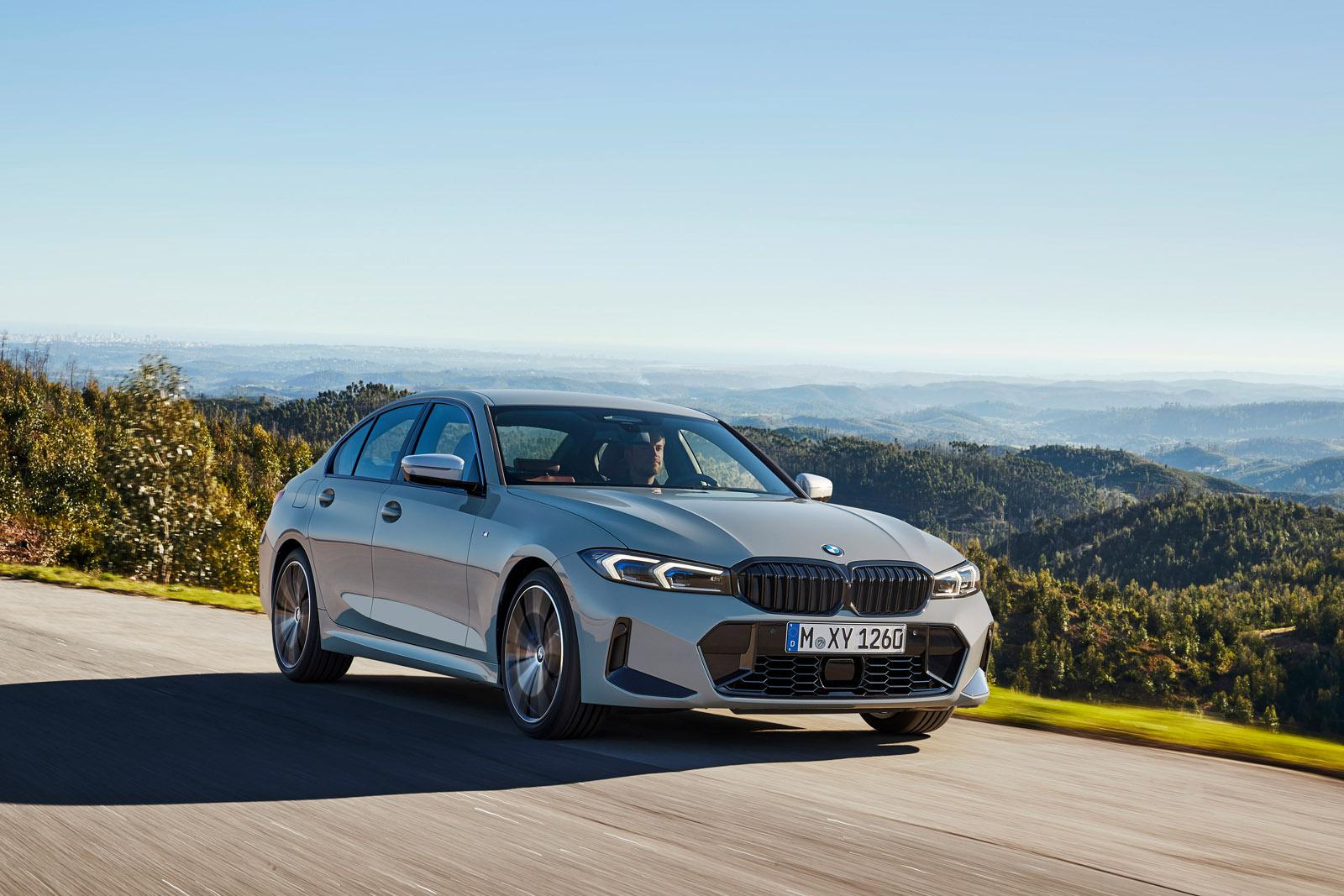 BMW 3 Series driving