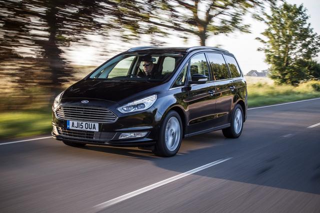 Ford Galaxy driving