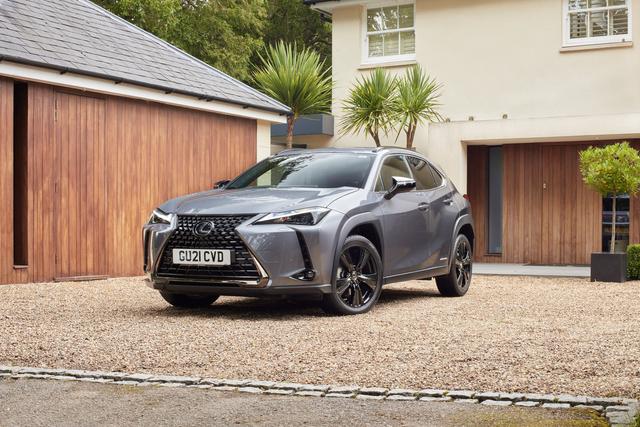 Lexus UX front three quarters