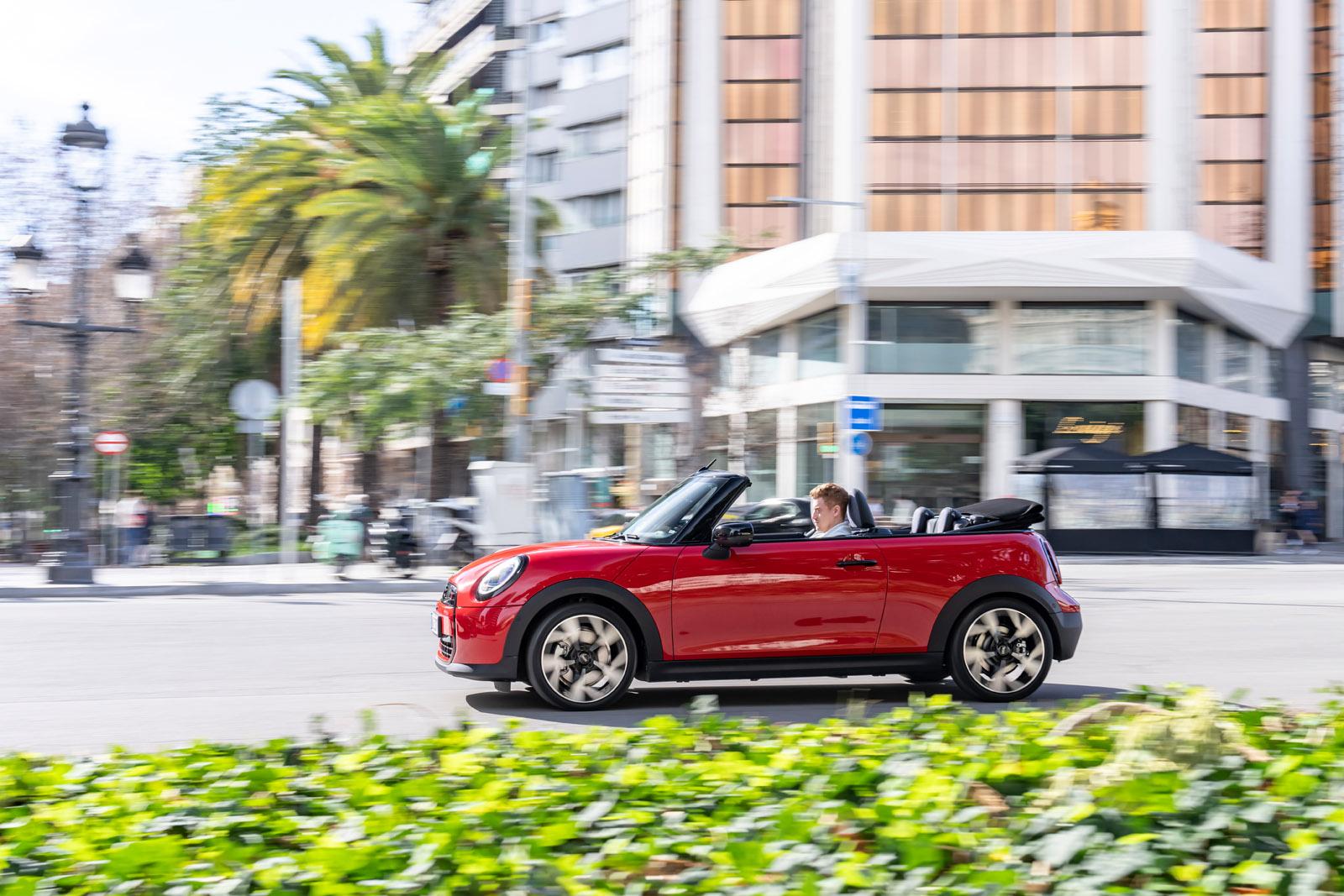 MINI Cooper S Convertible driving
