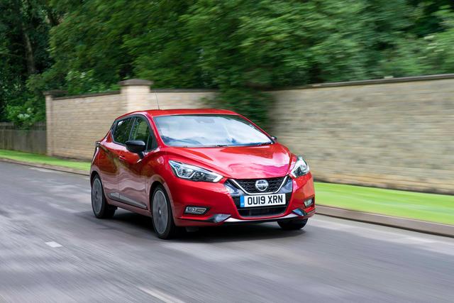 Nissan Micra front three quarters