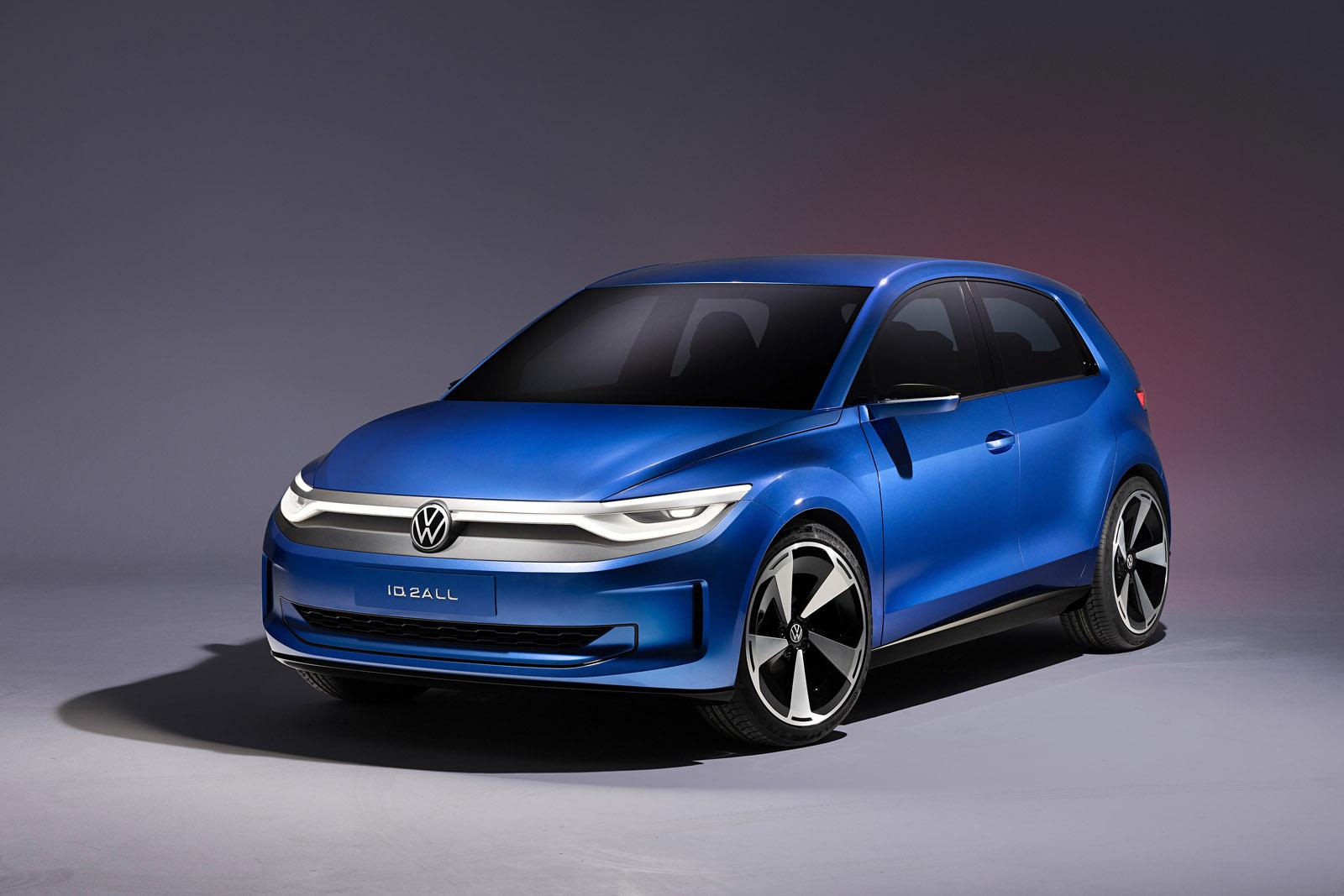 Blue VW ID.2