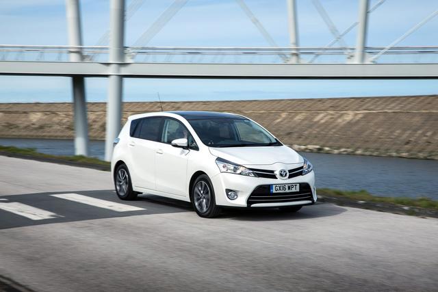 Toyota Verso driving