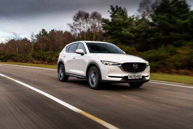 Mazda CX-5 driving