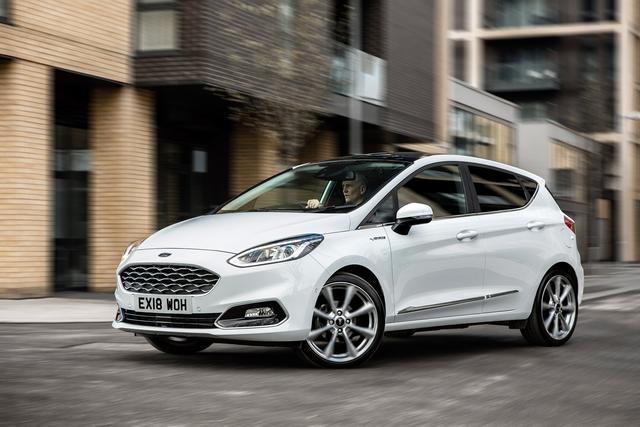 Ford Fiesta Vignale front three quarters