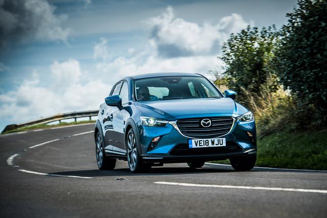 Mazda CX-3 driving