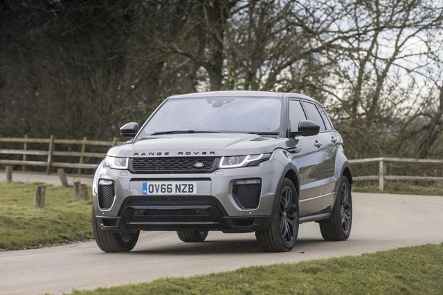 Range Rover Evoque front three quarters