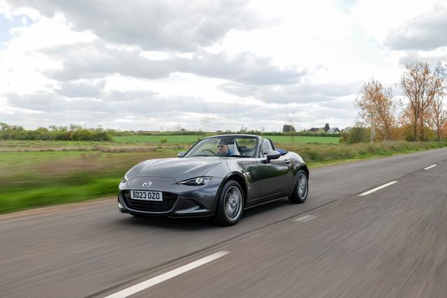 Mazda MX-5 front three quarters