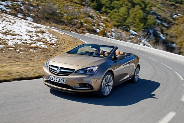 Vauxhall Cascada front three quarters