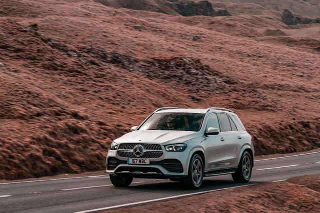 Mercedes GLE front three quarters