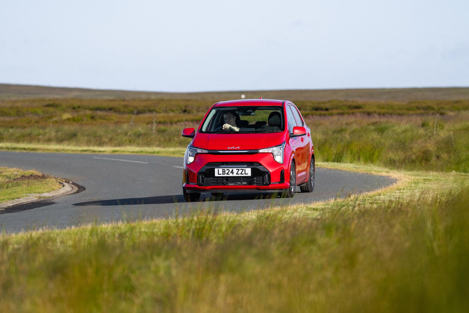 Kia Picanto driving
