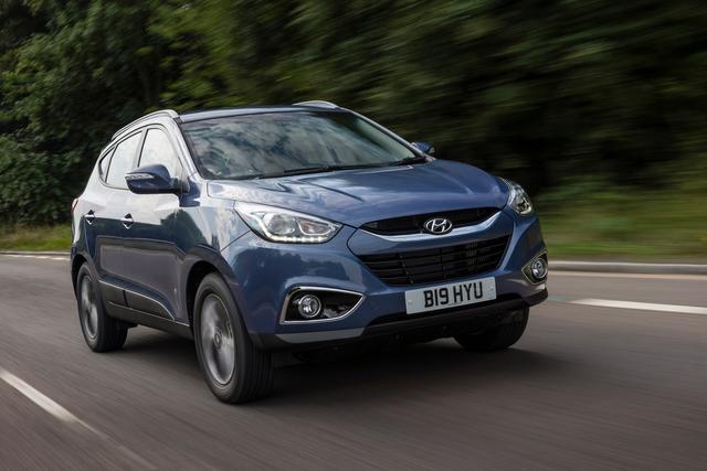 Hyundai ix35 front three quarters