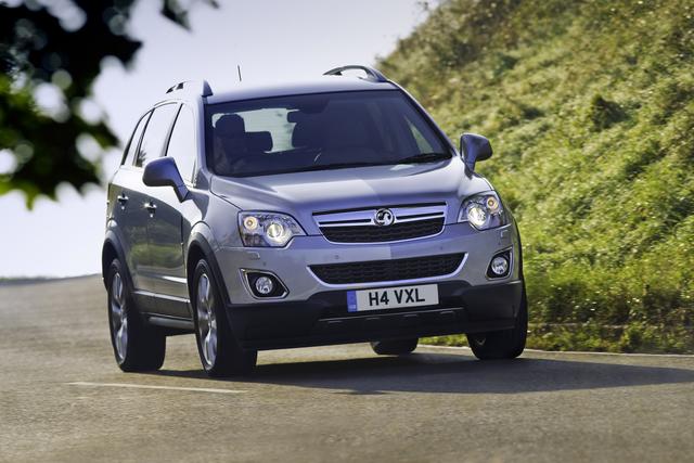 Vauxhall Antara driving