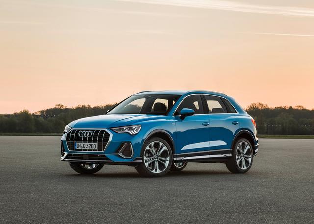 Audi Q3 front three quarters