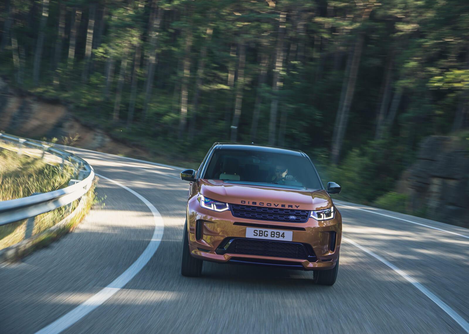 Land Rover Discovery Sport driving