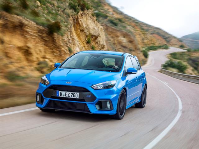 Ford Focus RS driving