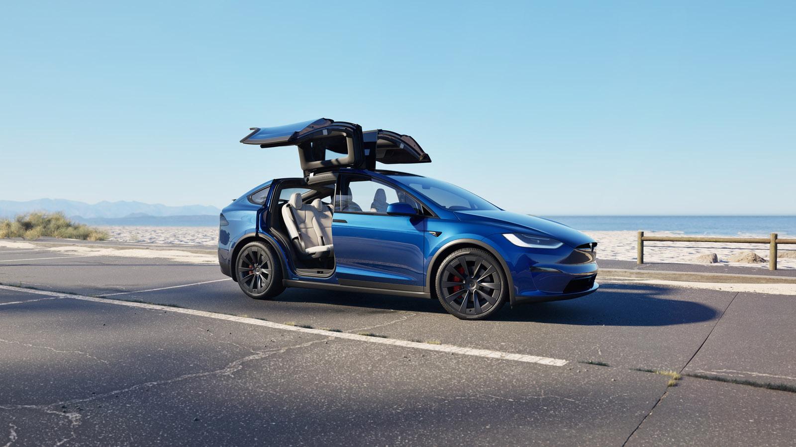 Tesla Model X rear seats