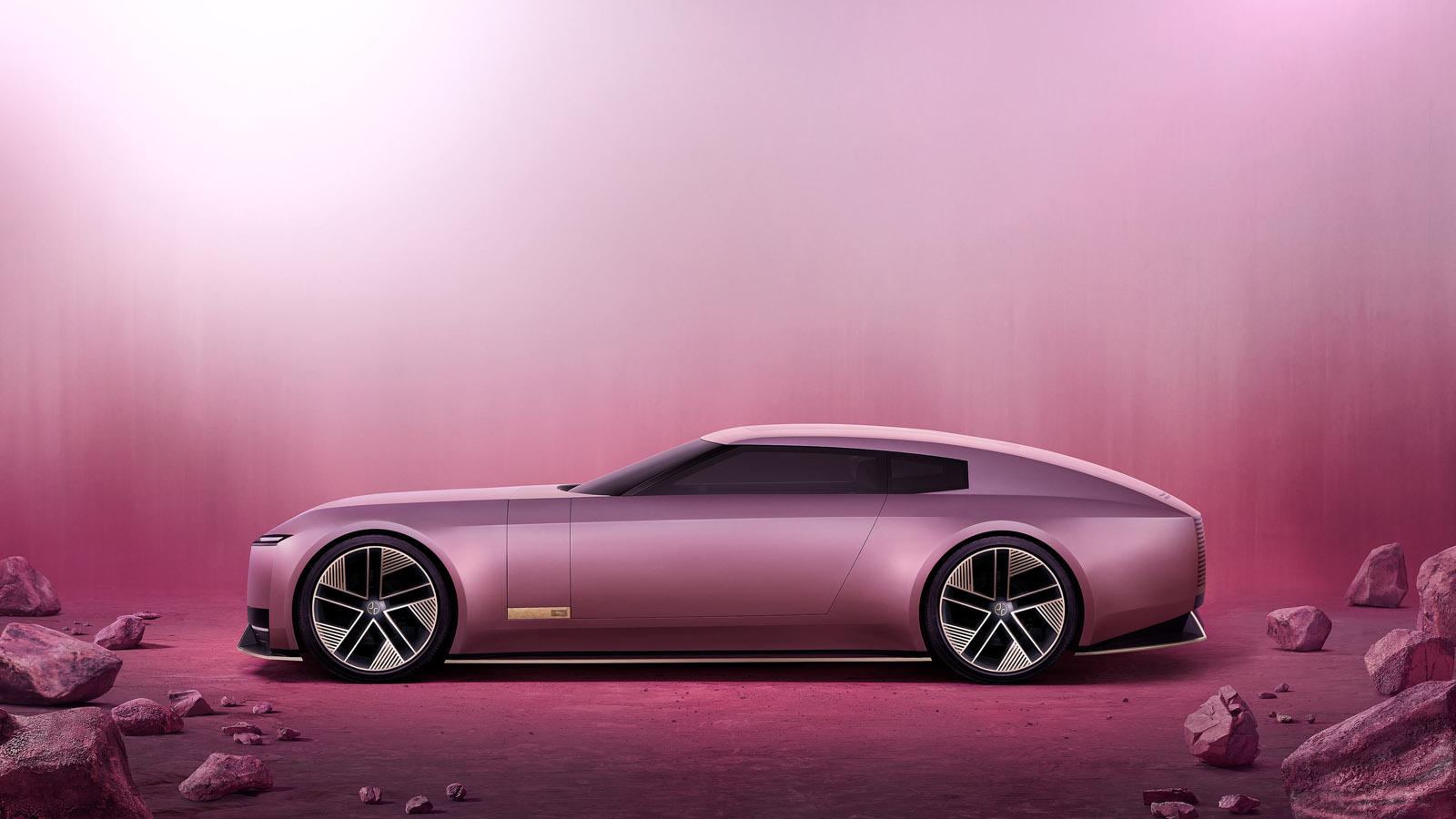 Jaguar Type 00 side profile