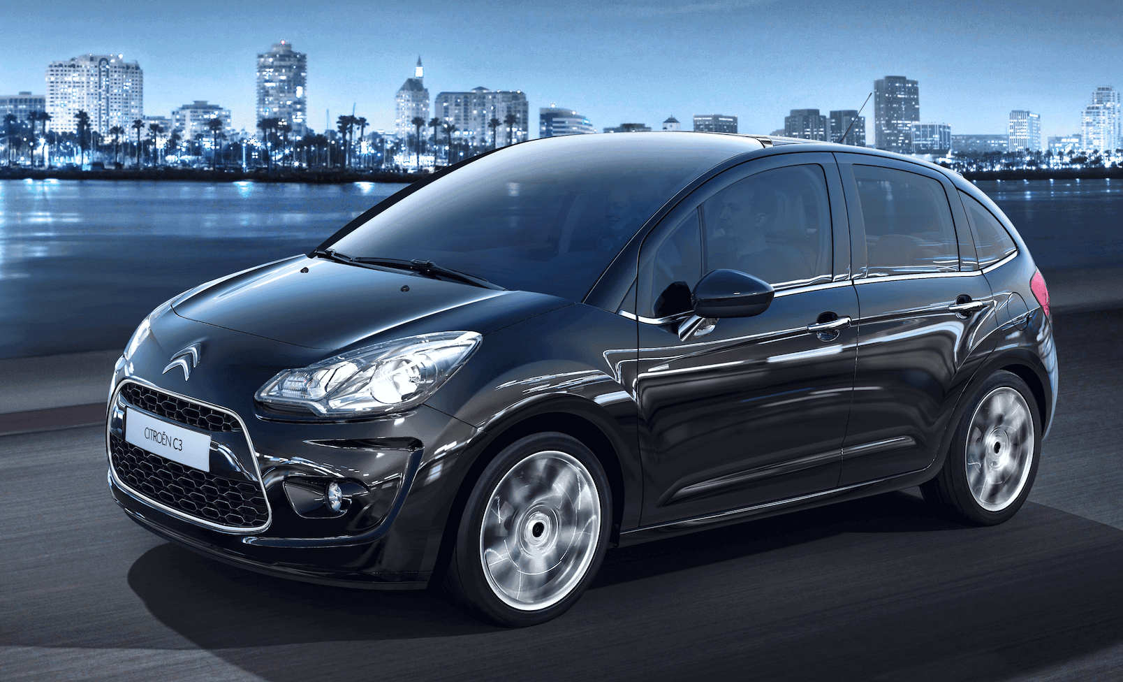 A 2009 Black Citroen C3