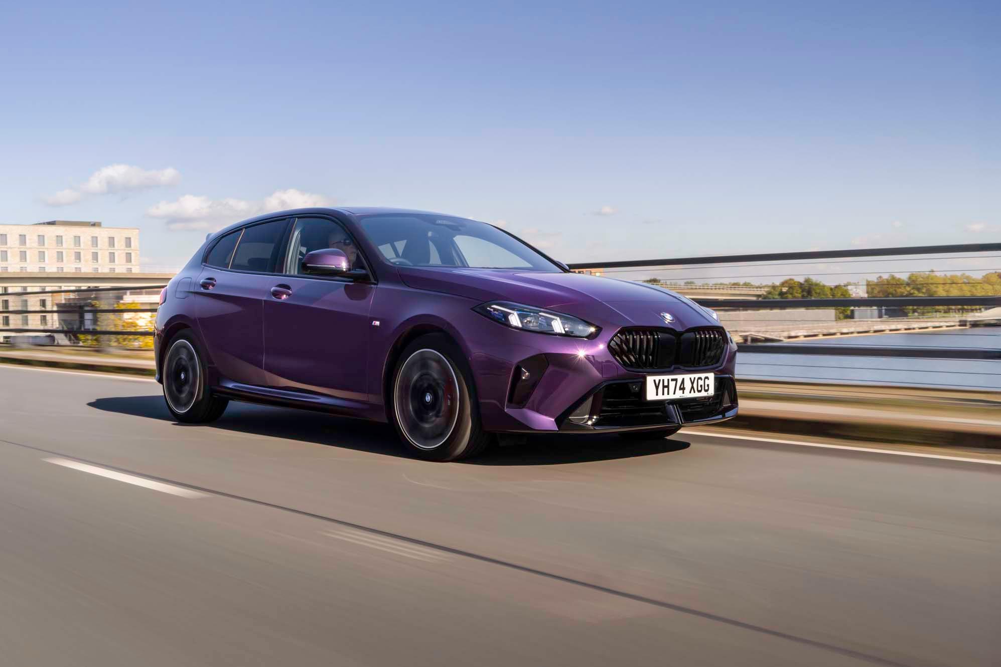 BMW 1 Series (120) front three quarters