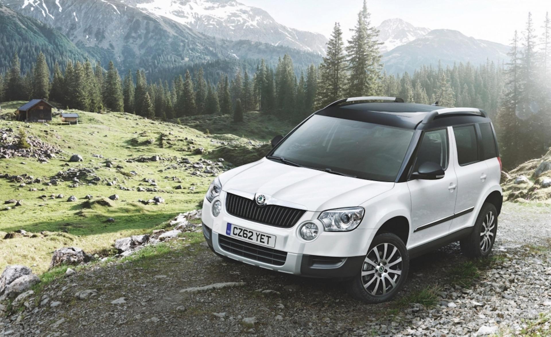 How big is the Skoda Yeti's boot space? cinch