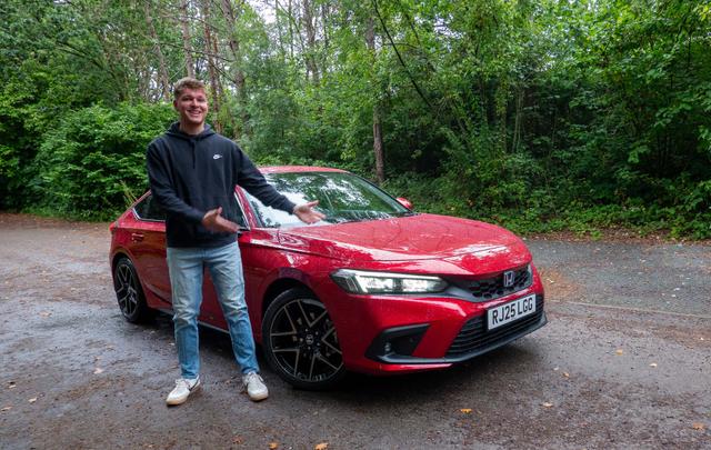 Craig Hale with Honda Civic