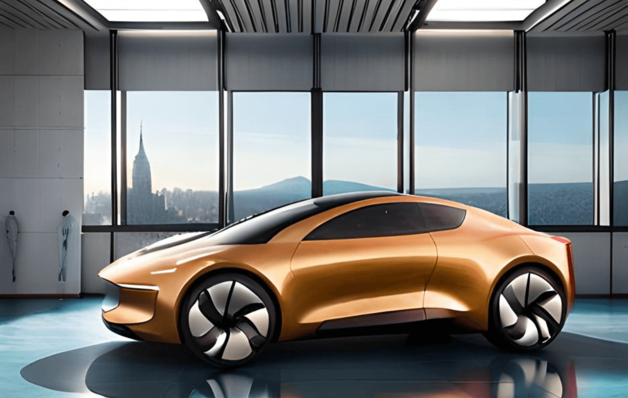 A prediction of how cars might look in the future