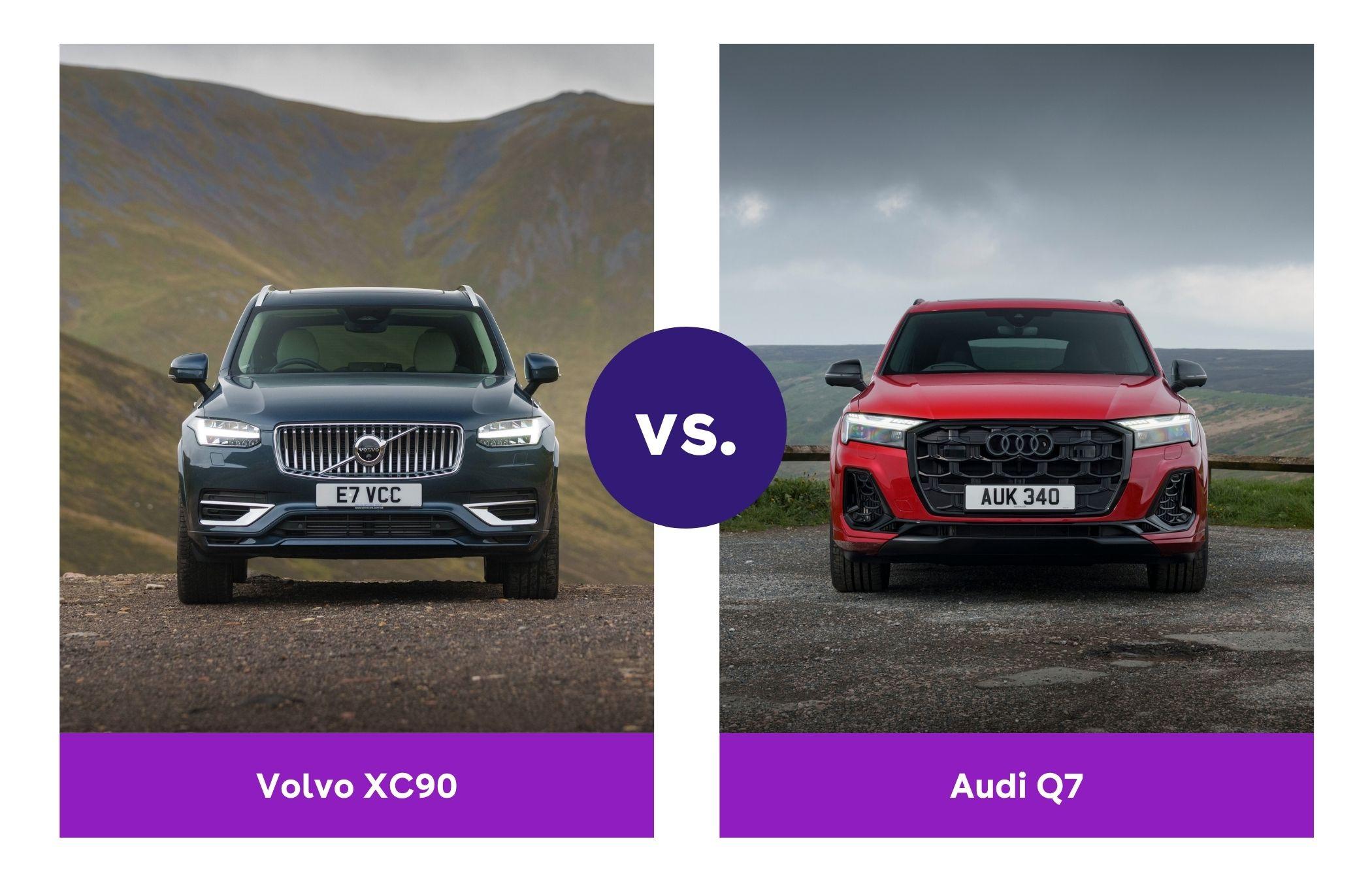 Volvo XC90 vs. Audi Q7