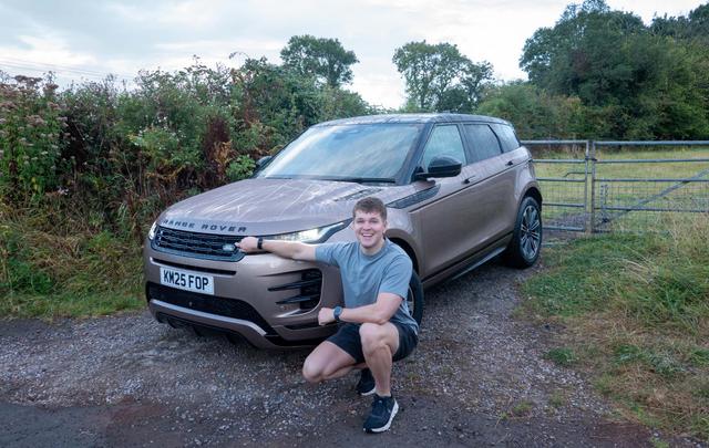 Craig with Range Rover Evoque