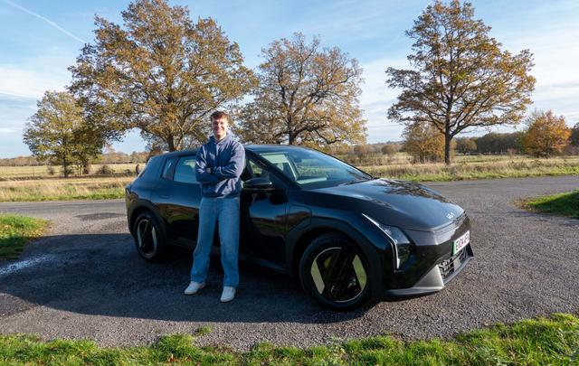 Craig Hale with Kia EV4