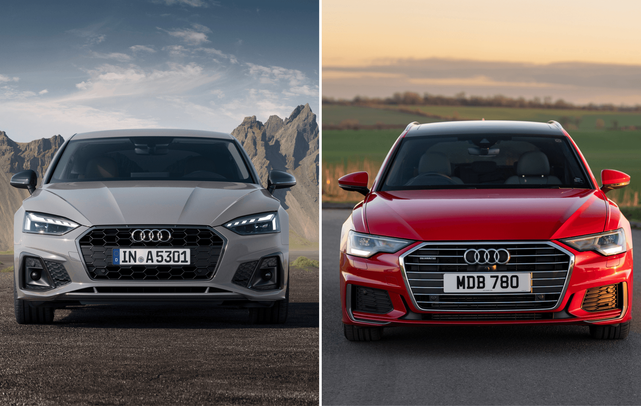 A comparison of the Audi A5 and Audi A6