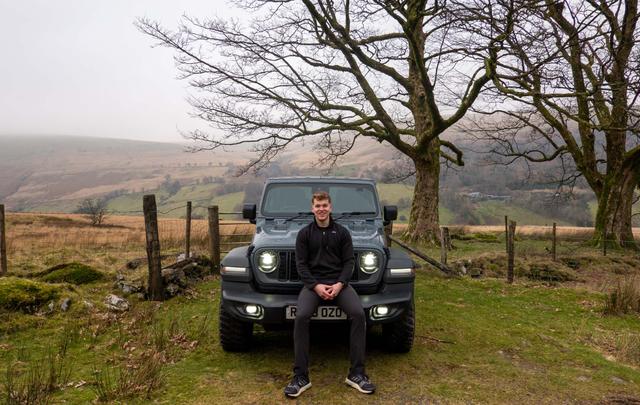 Craig with Jeep Wrangler Rubicon